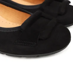 Raven Suede Ballet Pumps