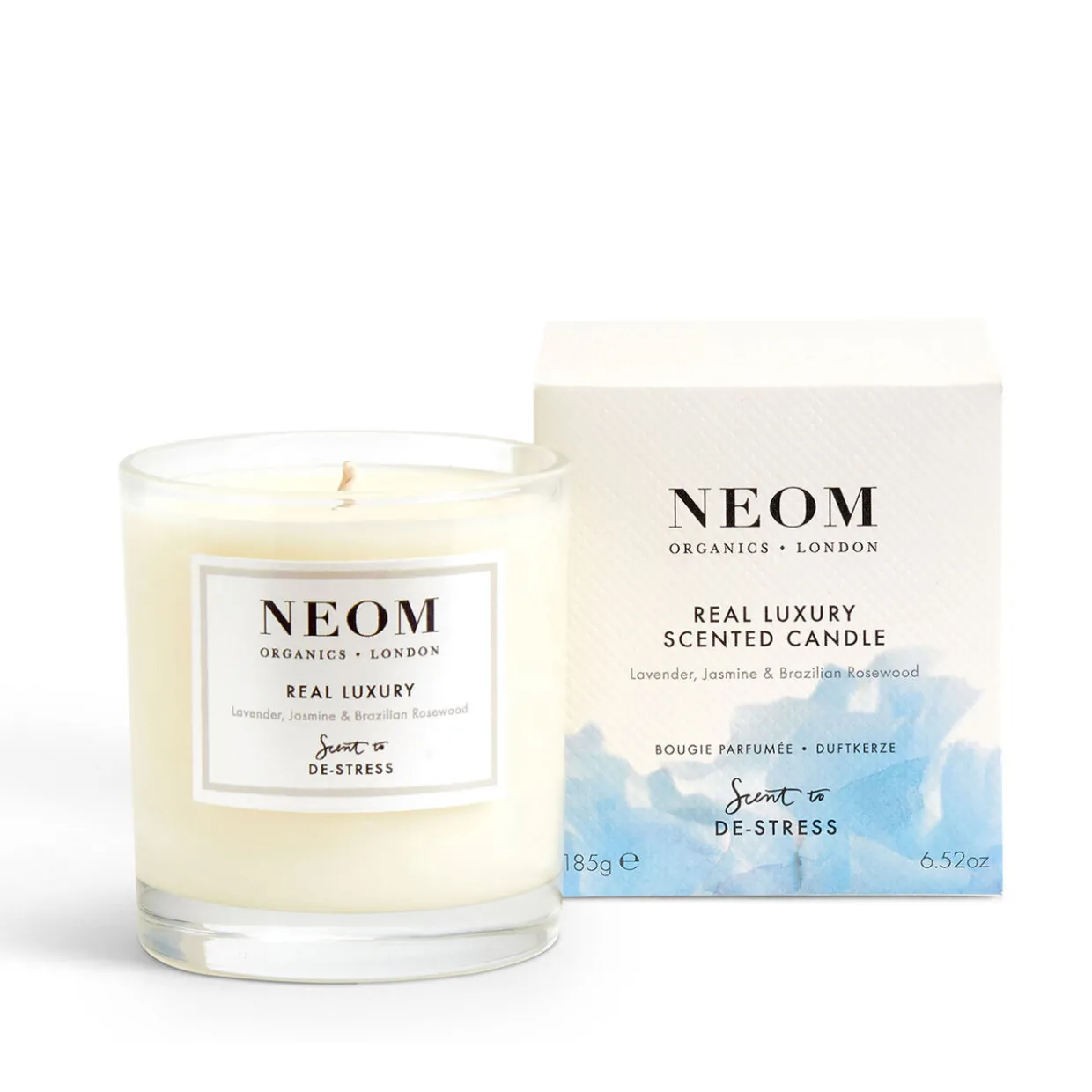 Real Luxury One-Wick Scented Candle 185g
