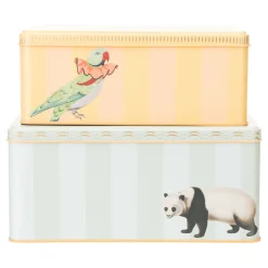 Rectangular Tins Two-Piece Set