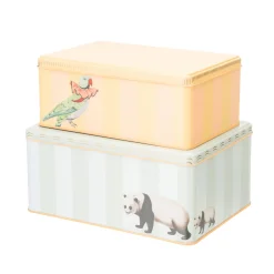 Rectangular Tins Two-Piece Set