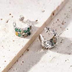 Regalia Hoop Earrings
