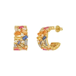 Regalia Hoop Earrings