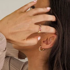 Regalia Hoop Earrings