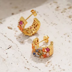Regalia Hoop Earrings