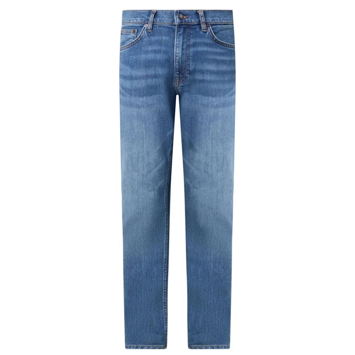 Regular-Fit Straight Jeans