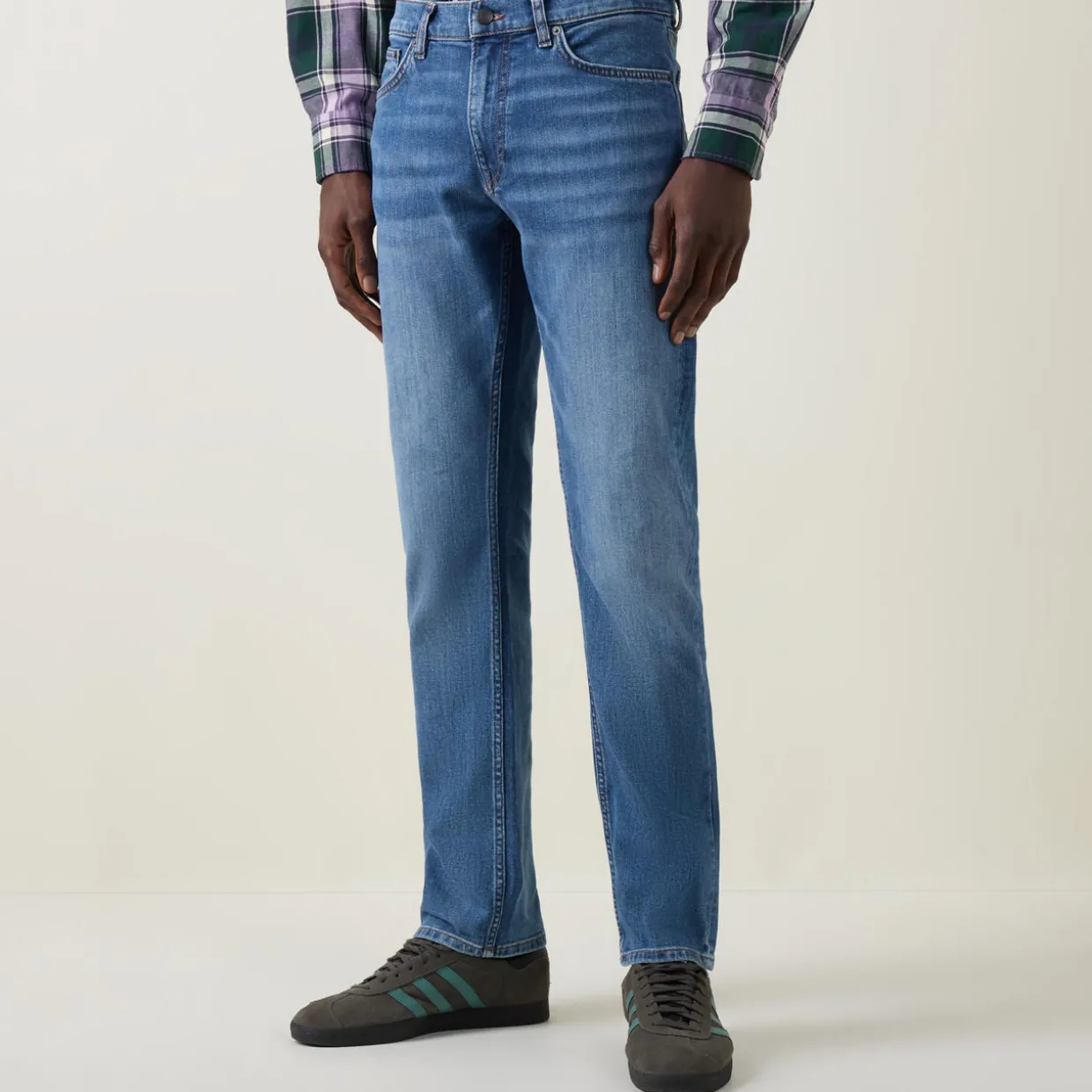Regular-Fit Straight Jeans