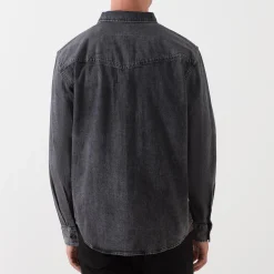 Relaxed Western Denim Shirt