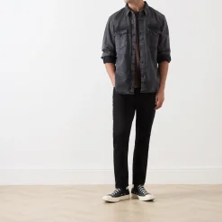 Relaxed Western Denim Shirt