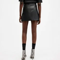 Renai Leather Mini Skirt