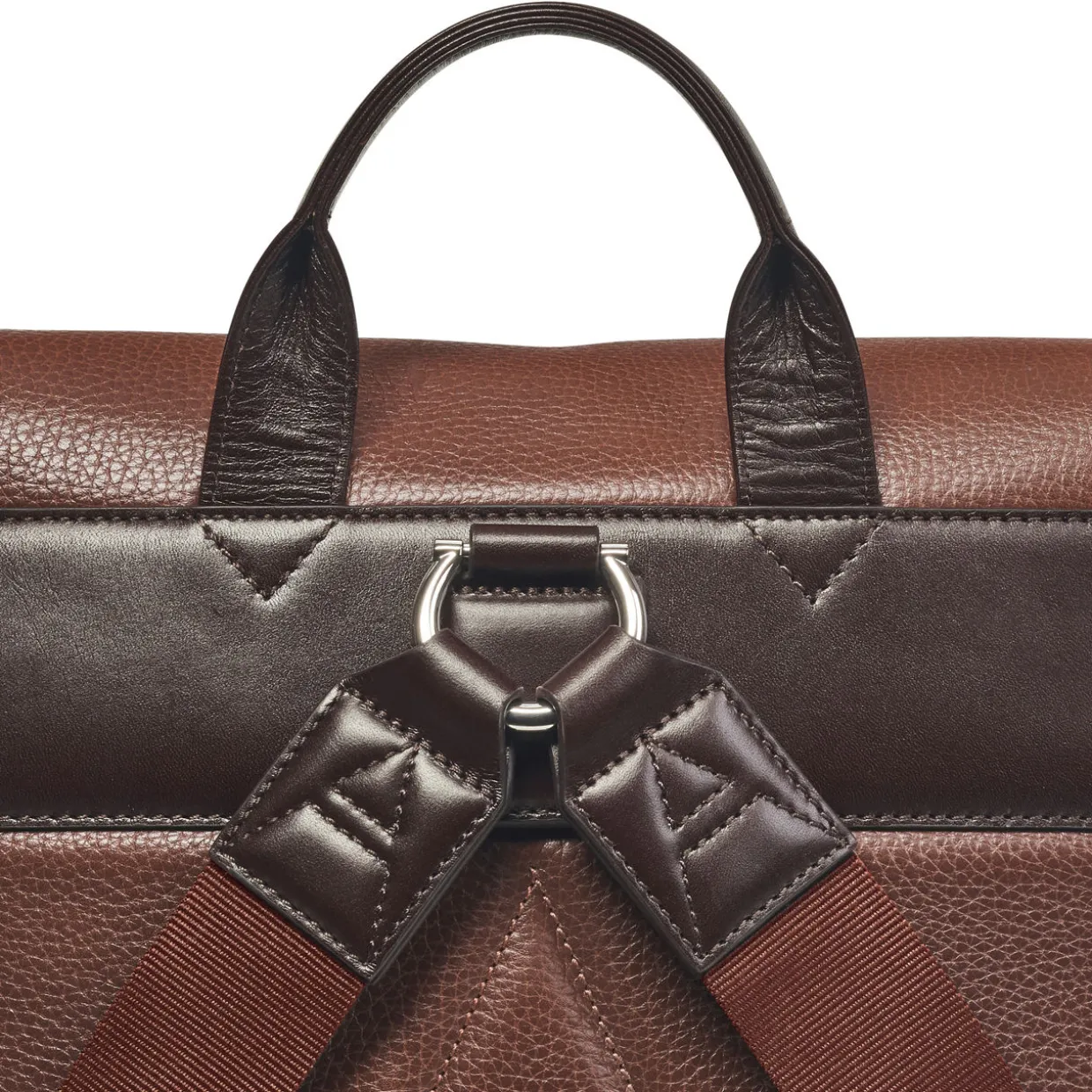 Reporter Grained Leather Backpack