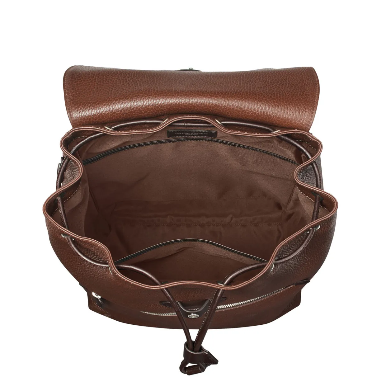 Reporter Grained Leather Backpack