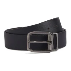 Reversible Textured Leather Belt