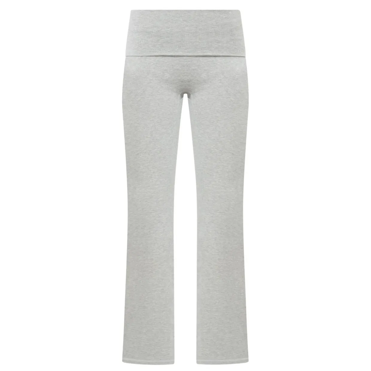 Rib Fold Over Trousers