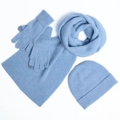 Ribbed Cashmere Beanie