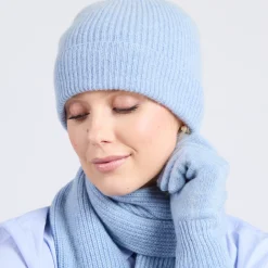 Ribbed Cashmere Gloves
