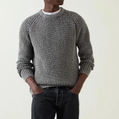 Rib-Knit Sweater