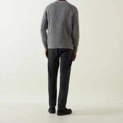 Rib-Knit Sweater