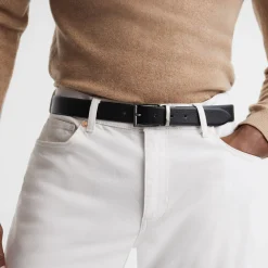Ricky Reversible Saffiano Leather Belt