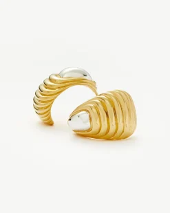 Ridge Oversized Earrings