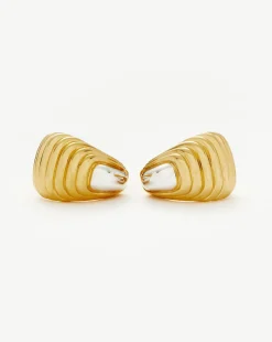 Ridge Oversized Earrings