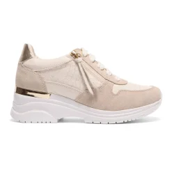 Robyn Leather Platform Trainers