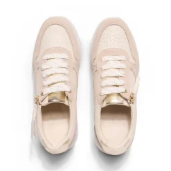 Robyn Leather Platform Trainers