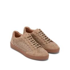 Roller Scalloped Lace-Up Trainers