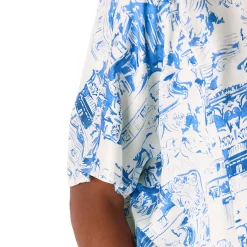 Rome Print Blouse