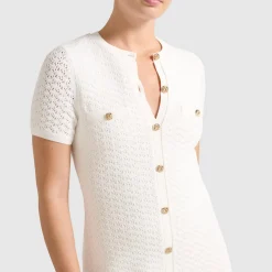 Rosa Stitch Knitted Mini Dress