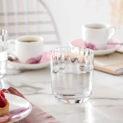 Rose Garden Water Glass, Set of Four