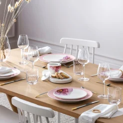 Rose Garden Water Glass, Set of Four