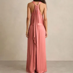 Rosin Draped Wide Leg Jumpsuit