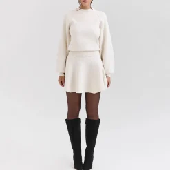 Rosina Flounce Mini Skirt