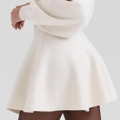 Rosina Flounce Mini Skirt
