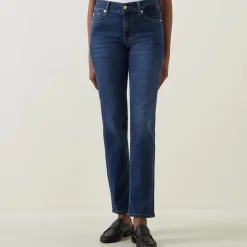 Roxanne Mid Rise Slim Leg Jeans