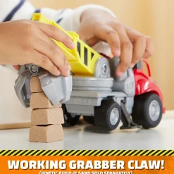 Rubble & Crew, Charger’s Crane Grabber Toy Truck Set