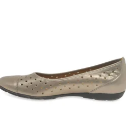 Ruffle Punched Detail Flats