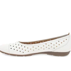 Ruffle Punched Detail Flats