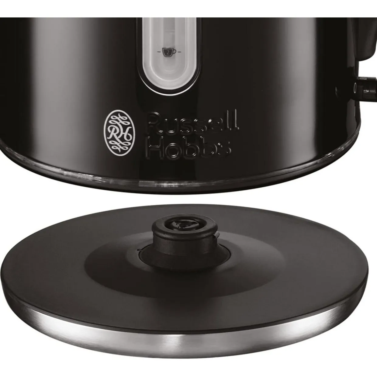 Russell Hobbs Black Quiet Boil 1.7L
