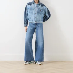 90s Western Two-Tone Denim Jacket
