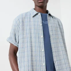 Saayo X Check Print Shirt