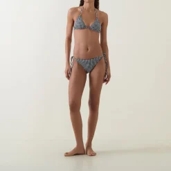 Sabrina Gingham Seersucker Two-Piece Bikini Set