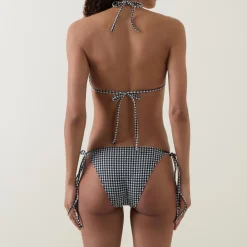 Sabrina Gingham Seersucker Two-Piece Bikini Set
