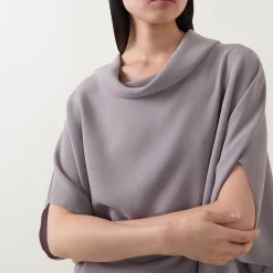 Sage Cowl Blouse