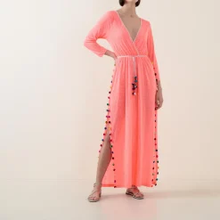 Santorini Pom Pom Sundress