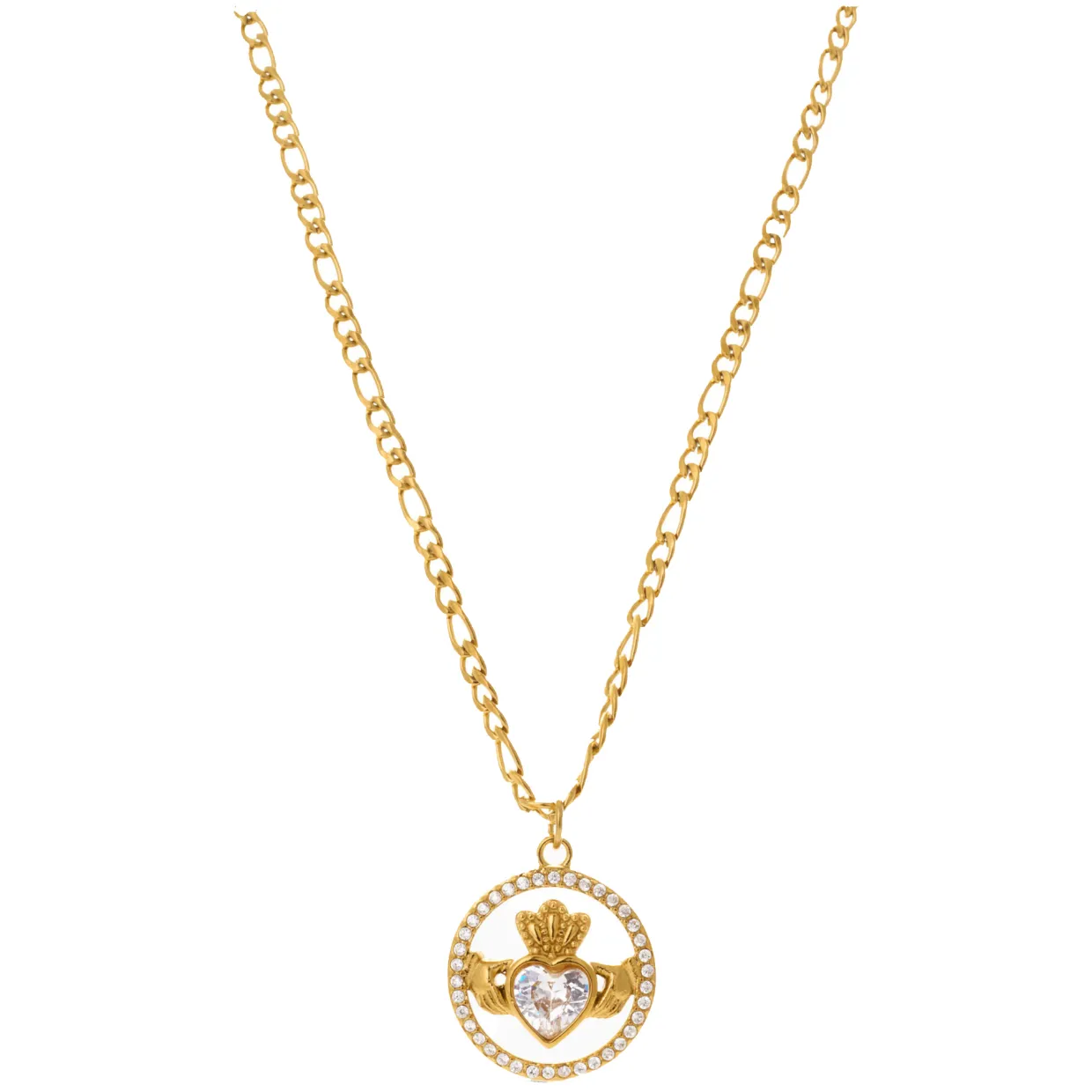 Saoirse Claddagh Pendant Necklace