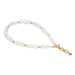 Sappho Large Baroque Pearl Necklace