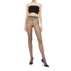 Satin Touch Tights Steel