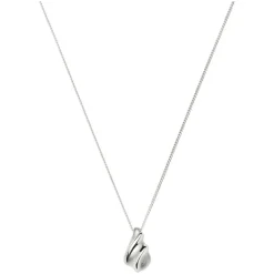 Savi Ridge Droplet Pendant Necklace