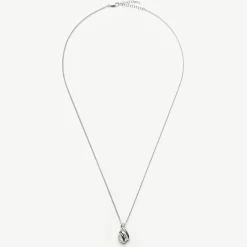 Savi Ridge Droplet Pendant Necklace